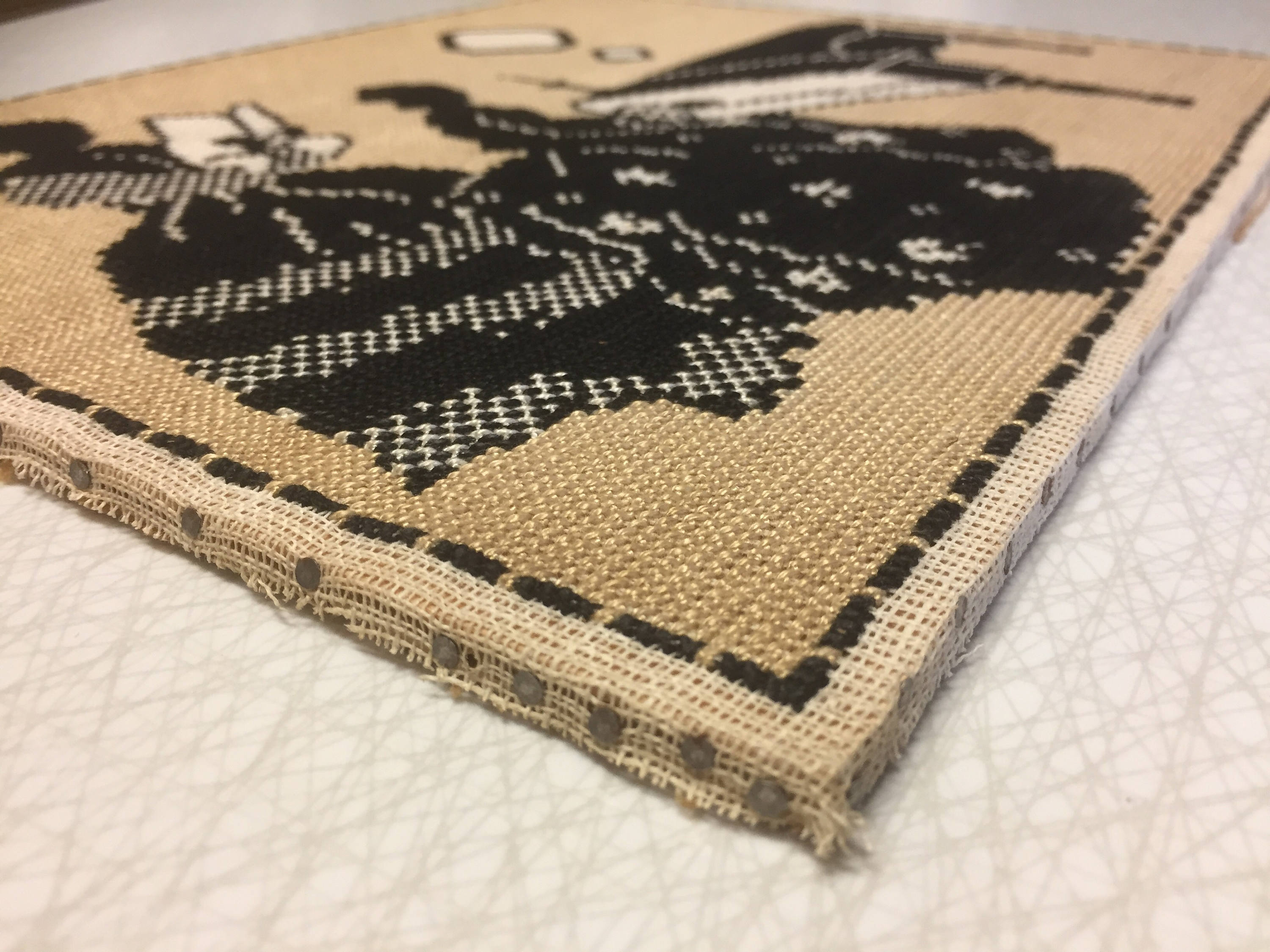 Victorian /Cross Stitch/needlepoint/Jane Austen/picture/wall/hanging