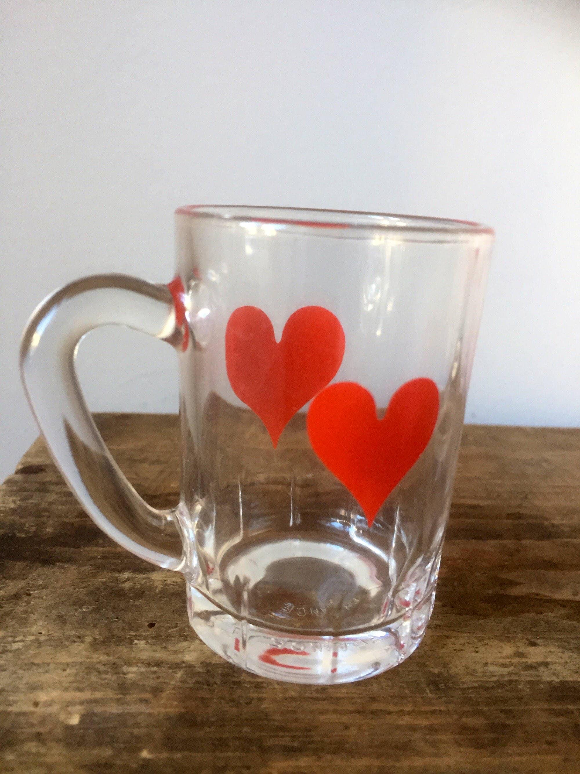 Set of 6 hot beverage mulled wine espresso coffee tea glasses pressed