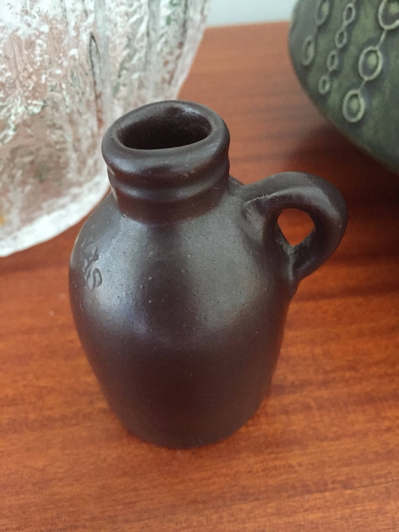 Miniature/Hoganas/Höganäs/jug/ceramic/brown