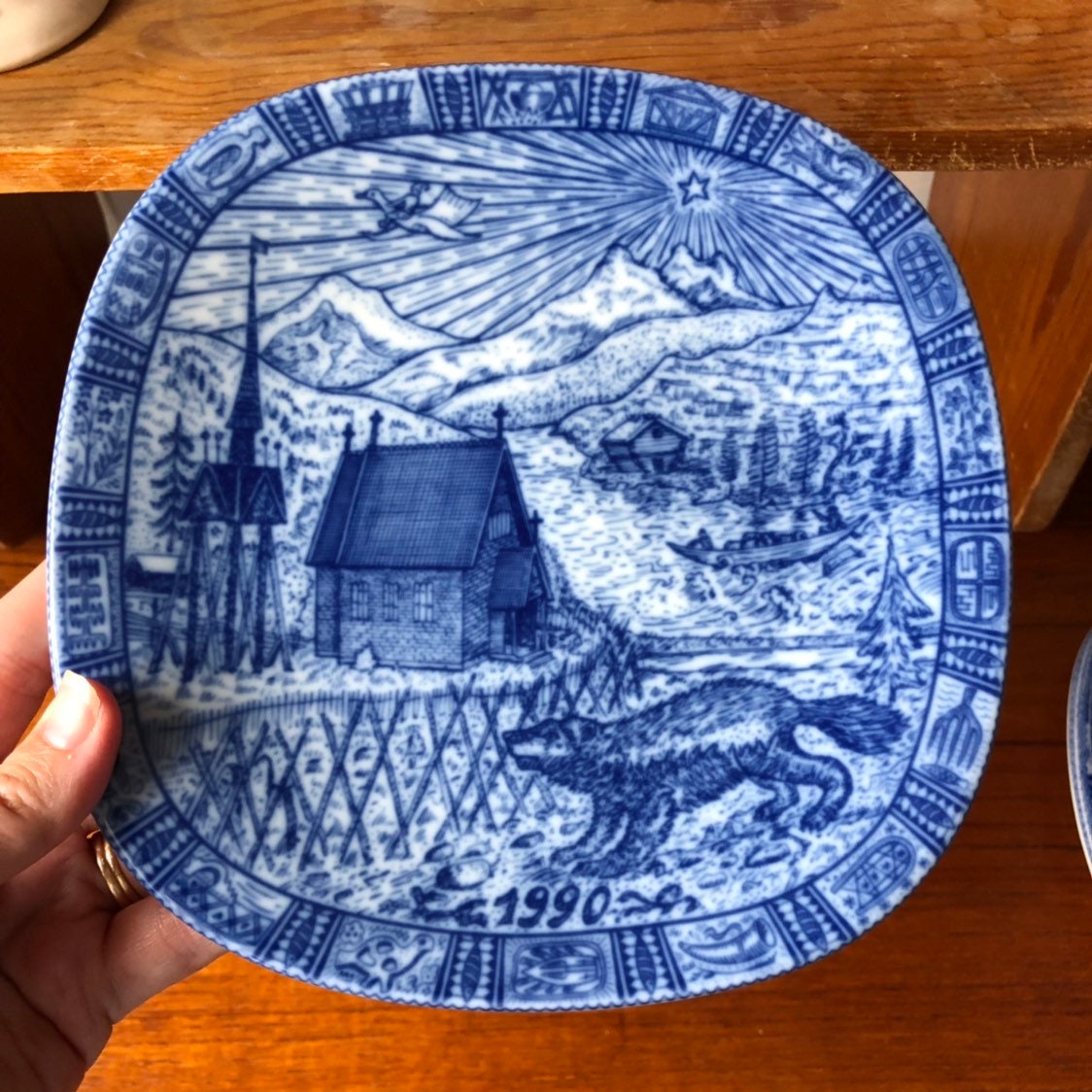 Rörstrand Christmas collector wall plates 1983 1991 1990 1985 1993 1992 ...