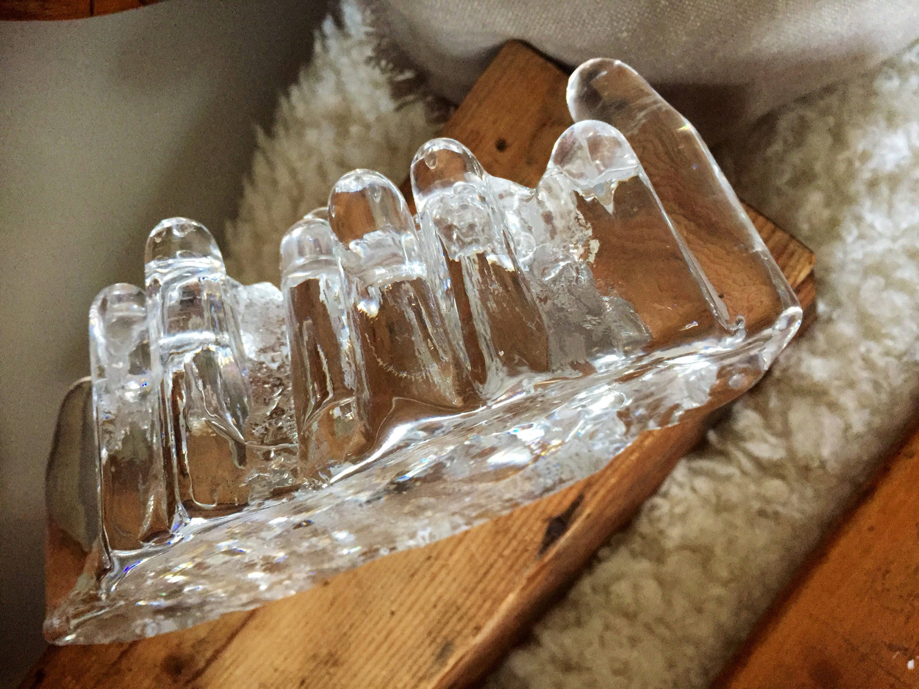 Rare/polaris/candelabra/ Kosta boda/polar/Göran wärff/advent