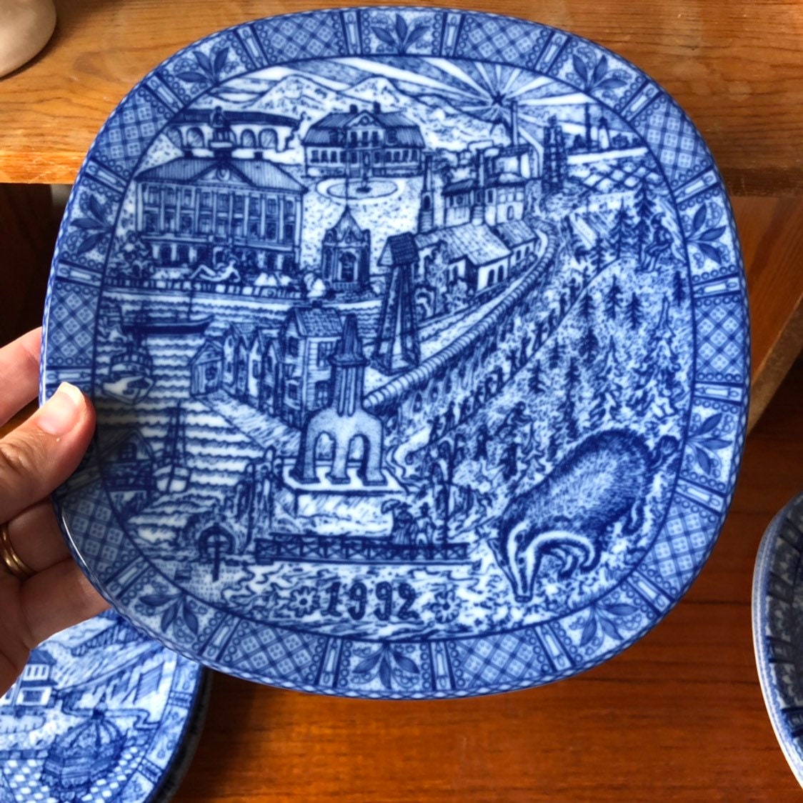 Rörstrand Christmas collector wall plates 1983 1991 1990 1985 1993 1992 ...