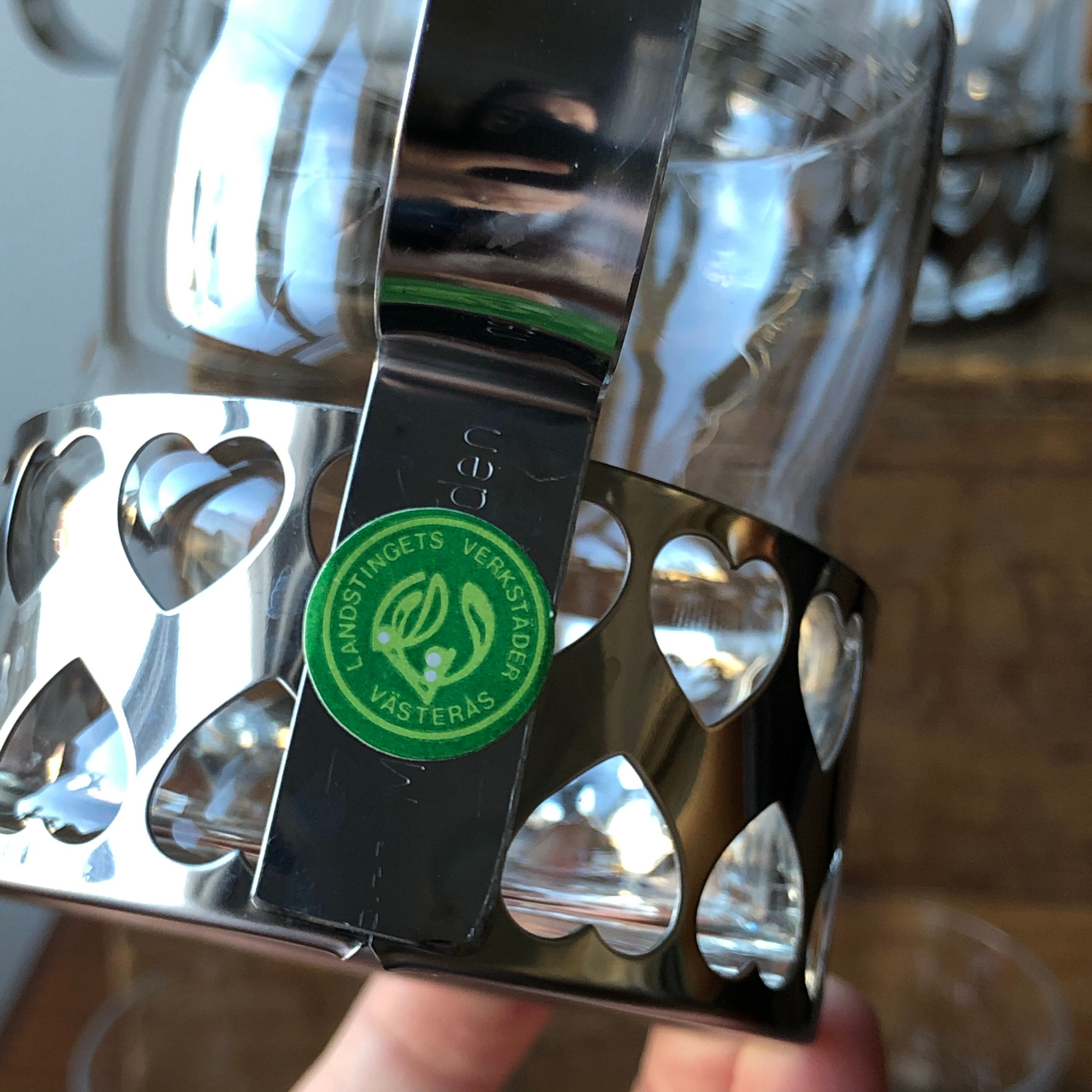 Set of 9 glasses Scandinavian SWEDISH hot beverage glasses glögg