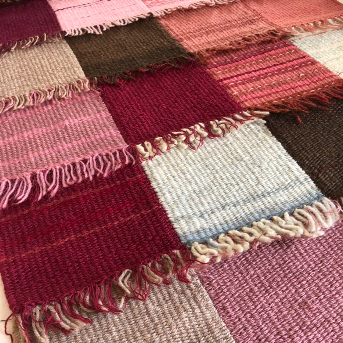 Original Scandinavian woven textil art wall hanging tapestry nordic