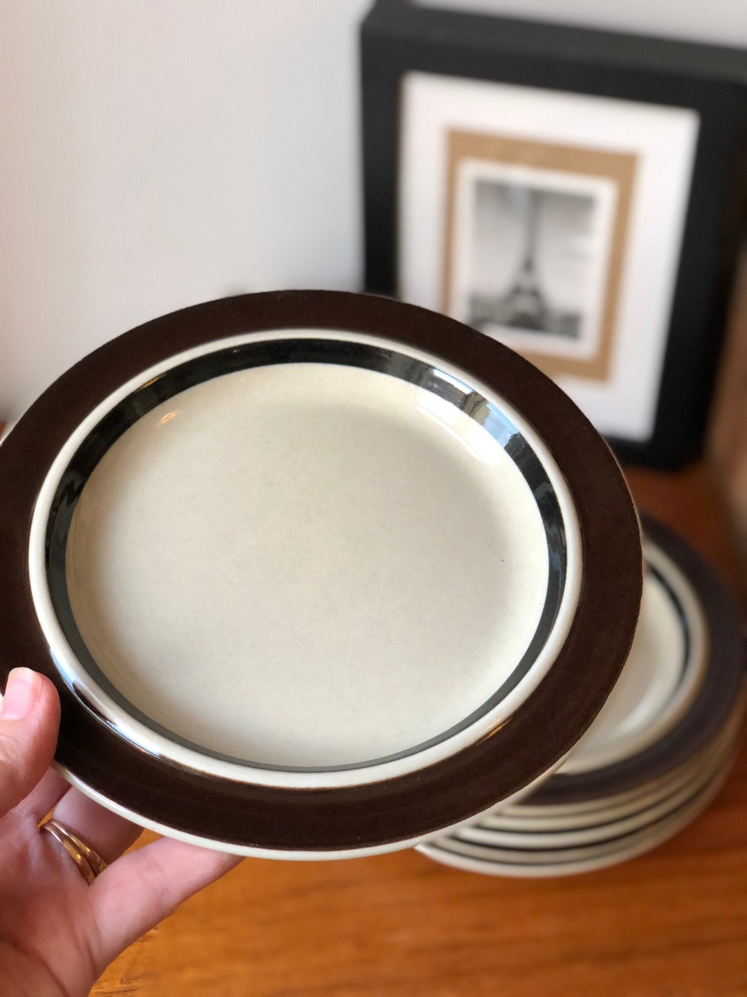 Arabia Finland RUIJA Plates Raija Uosikkinen Hand Painted