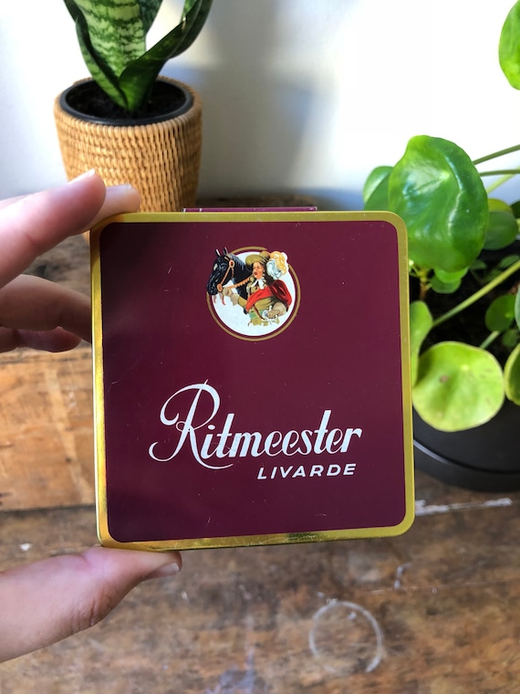 Ritmeester Livarde cigarette tin box cigarette  cigarettes  tobacco senoritas / Holland