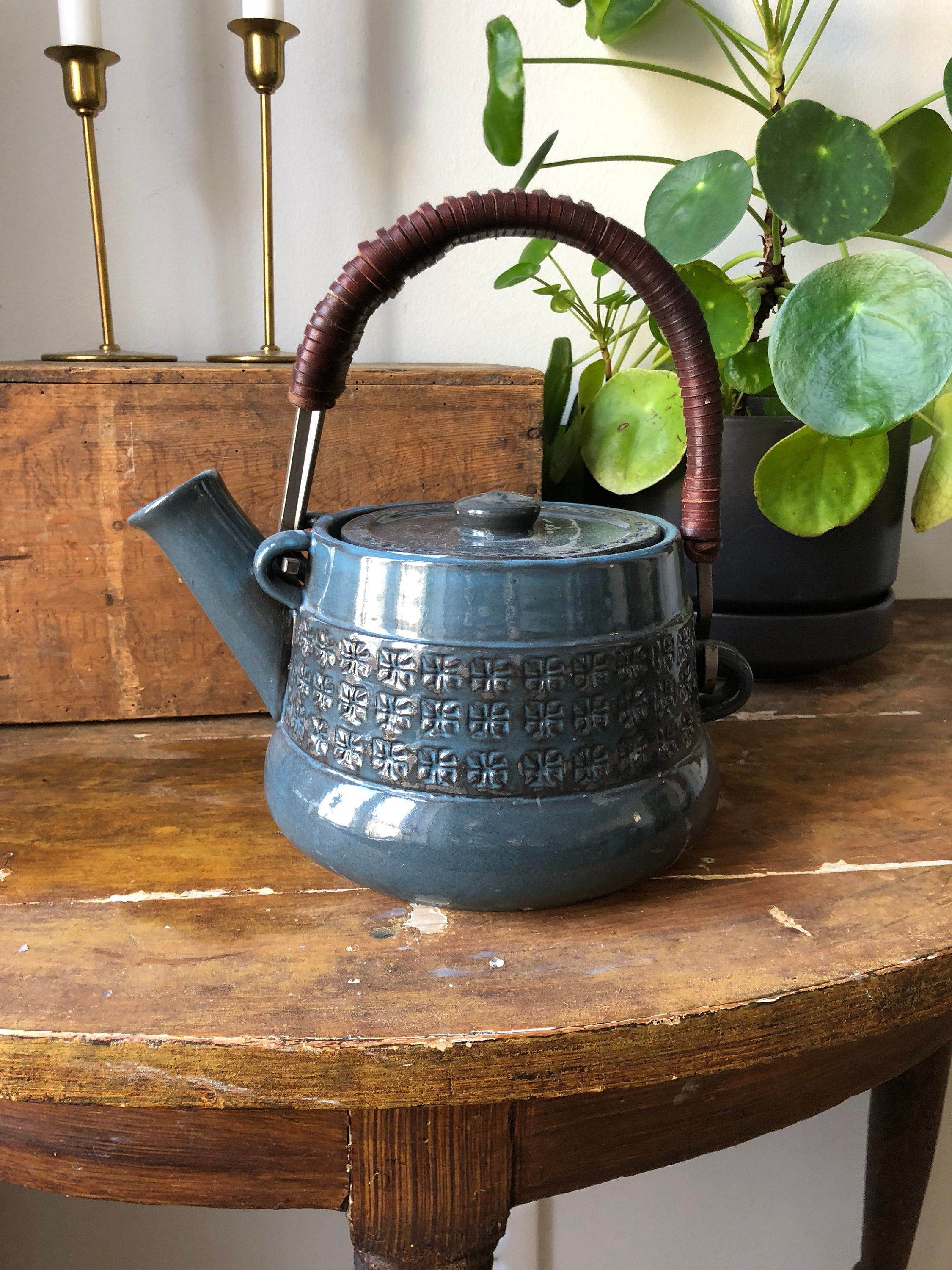 Swedish mid century modern tea pot designed by JIE teapot Sweden