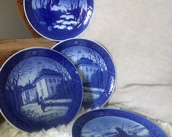 Skandinavien/Dänisch/Königlich Kopenhagen/Sammler/CHRISTMAS PLATES/ 1975, 1974, 1977,/verkauft einzeln/limitierte Auflage