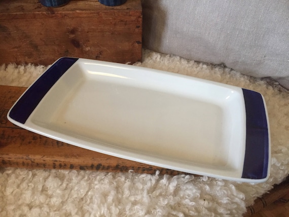 German/Kahla/porcelain/serving/ baking dish/ casserole /GDR/ Germany/1970s