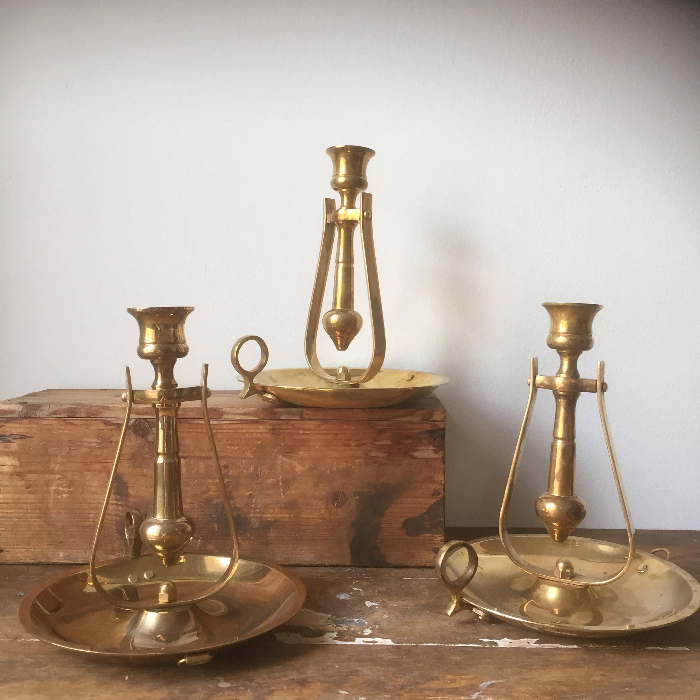 Ship brass candle holders/sconces /brass/candle stick/Sailor Hollywood