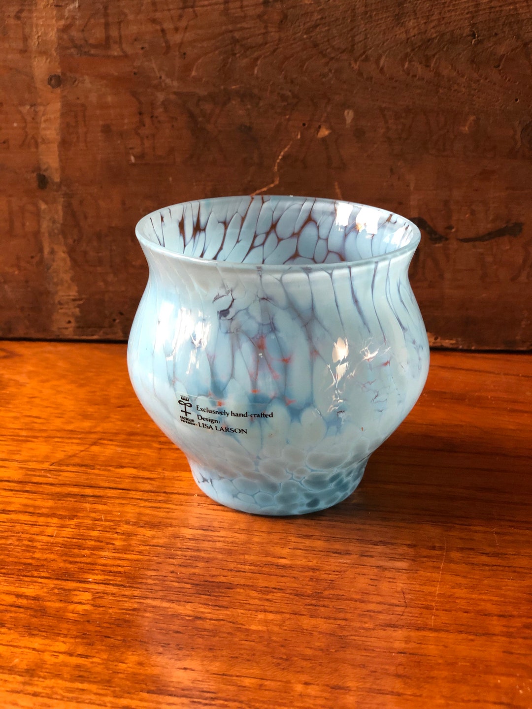 Skruf Glassworks Lisa Larson Design Hand Blown Scandinavian - Etsy
