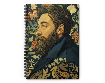 Carnet inspiré de William Morris