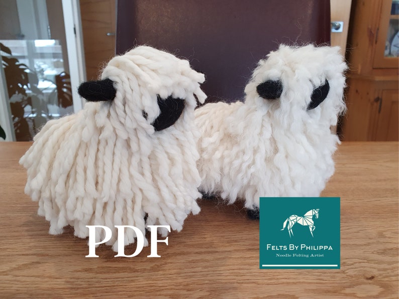 PDF Pattern File for Valerie And Verity The Valais Blacknose image 1