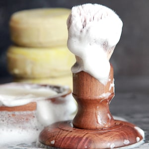 Shaving Soap | Rich Thick Wet Shaving Soap | Hand Pressed Shave Soap Puck