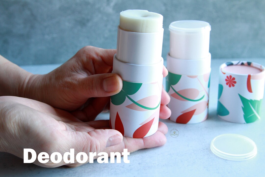 Deodorant W/ Eco Friendly Twist up Paper Tube Choose Unscented Lavender ...