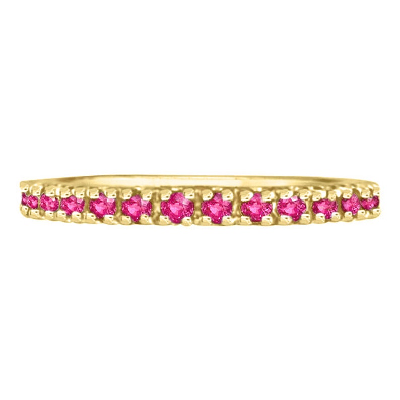 pink sapphire eternity bands pink sapphire eternity bands