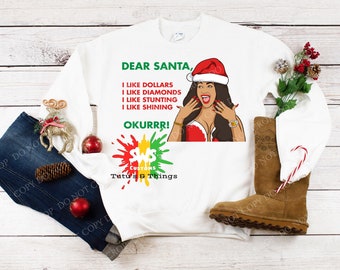Cardi B Long Sleeve Etsy