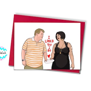 Tarjeta de aniversario de Nessa y Smithy de 'Gavin y Stacey'