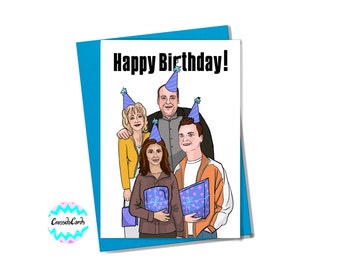 The Sopranos Family Birthday Card