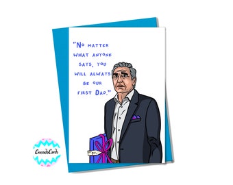 Johnny from Schitt's Creek Father's Day Card