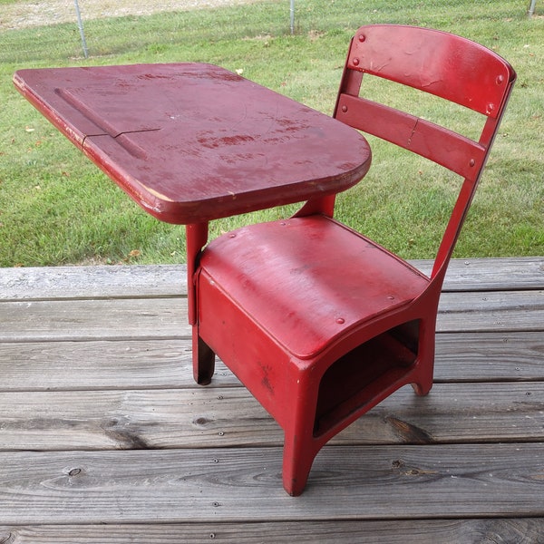 Vintage School Desk Etsy