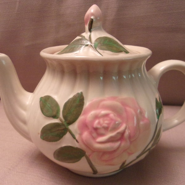 Shabby Chic Teapot Etsy