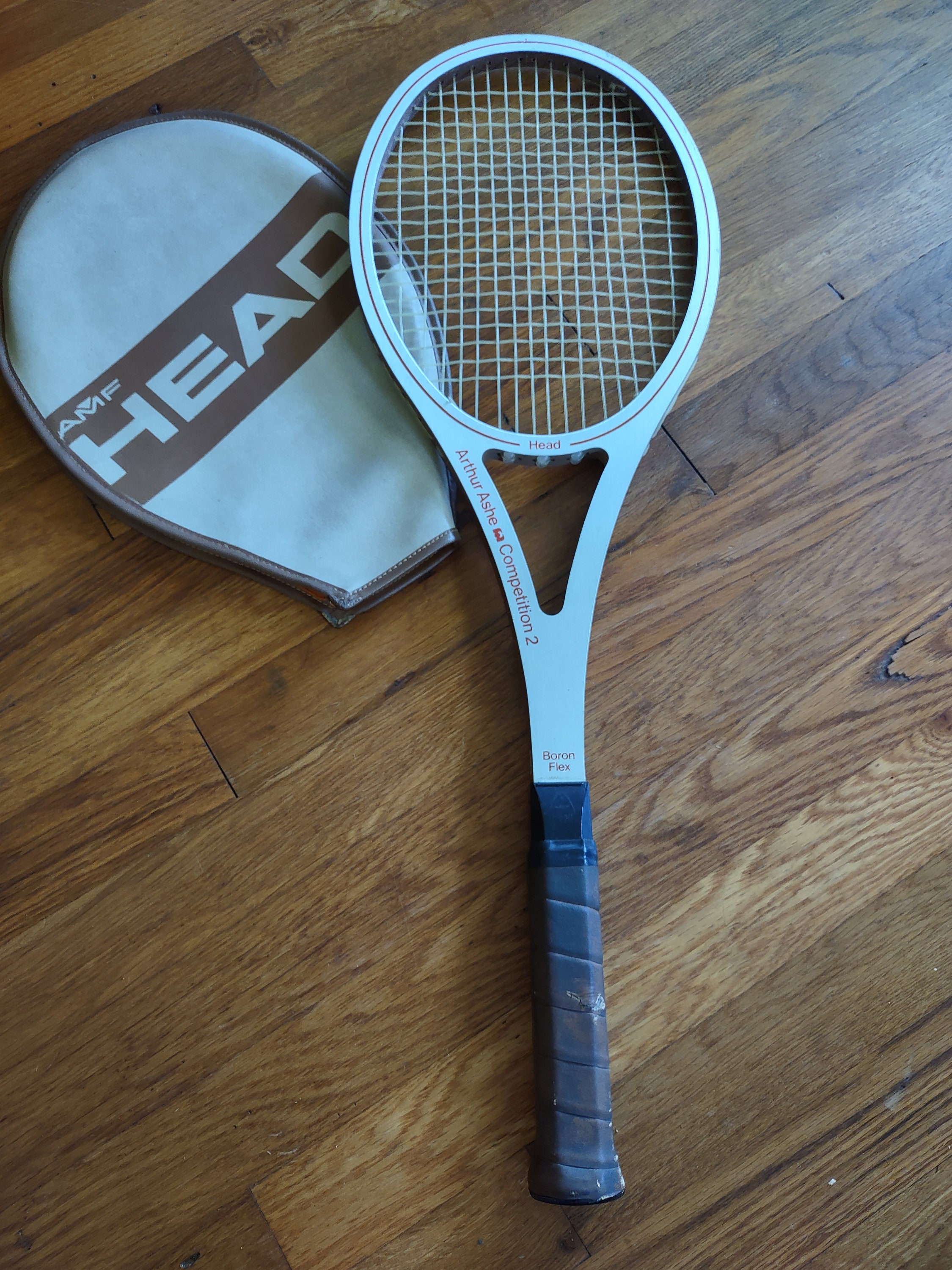 Arthur Ashe Competition 2 Racquet,vintage Tennis Racquet,amf Head