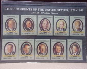 1967 年 13 セント ジョン F. ケネディ切手 10 枚 .. ビンテージ未使用