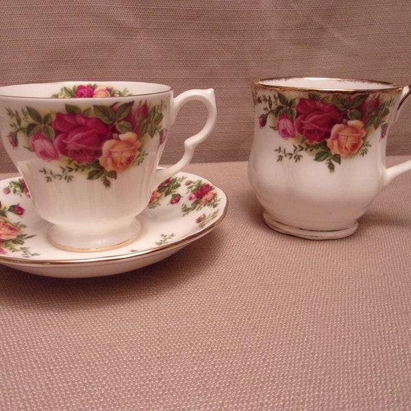 Royal Albert Bone China Old Country Roses Tea Set 1962 (You'll Love) Etsy