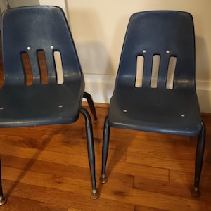 Vintage Virco Chair - Etsy