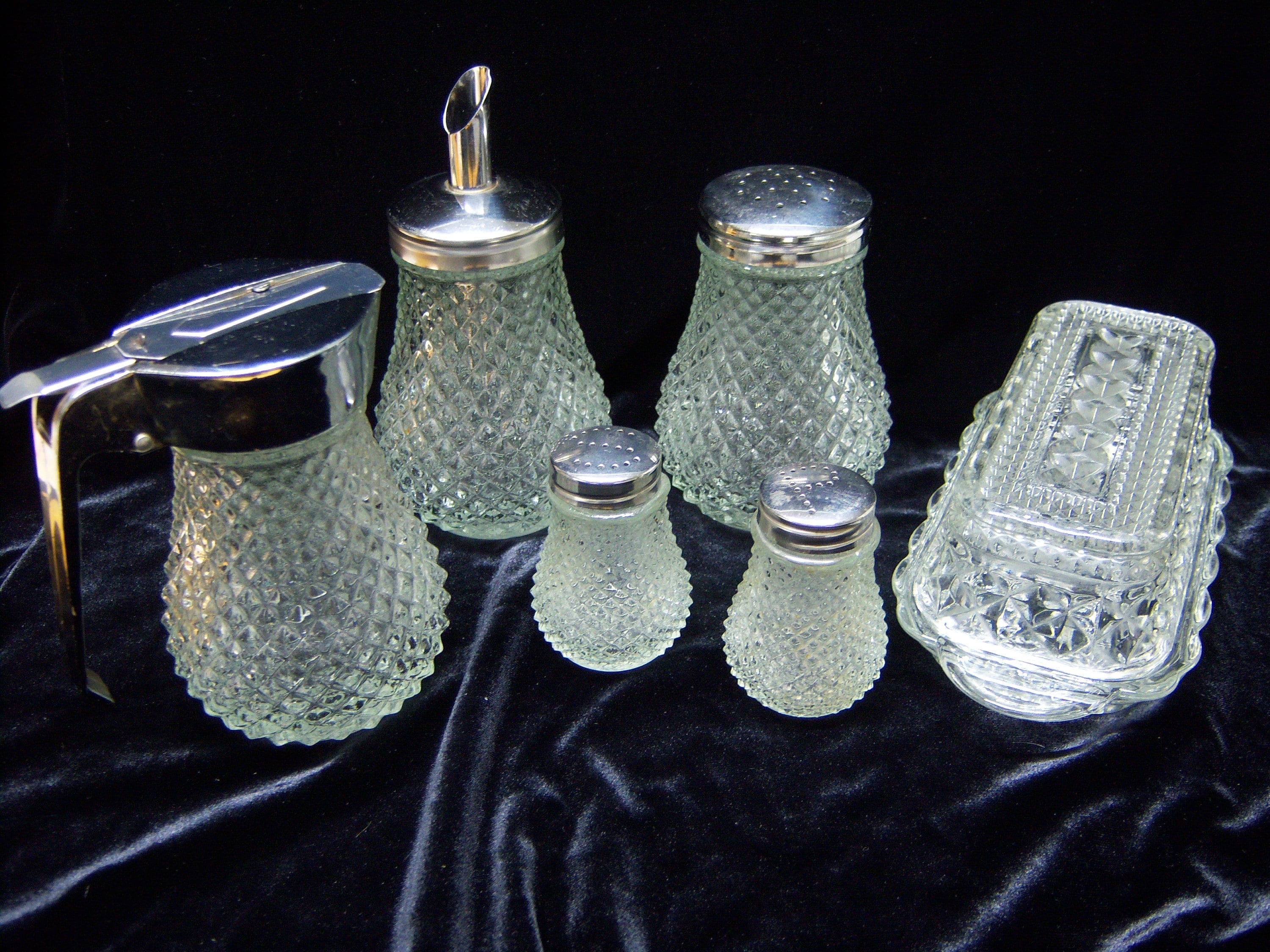 Vintage Glass Sugar Dispenser Diner Style By Sistersvintageattic