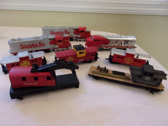 bachmann santa fe 307 train set