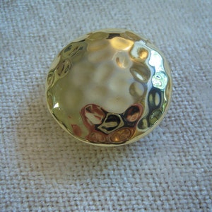 Round belt buckle/Hammered brass belt buckle/1980&#39;s belt buckle/Retro clothing