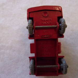 Matchbox Lesney – Thames Trader Jennings Cattle Truck – Camion Rouge – Angleterre