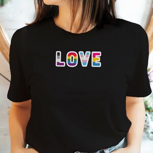 pride month shirt rainbow love is love tee LBGTQ tshirt gay rights equality shirt gift