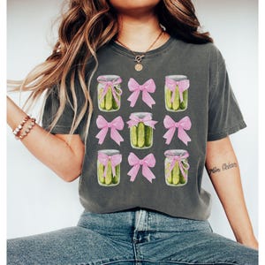 Coquette shirt,Pickle Shirt Canning Season Pickle Shirt vintage Pickle Lover t-shirt Funny Pickle shirt Pickling Season Gift Canning Shirt