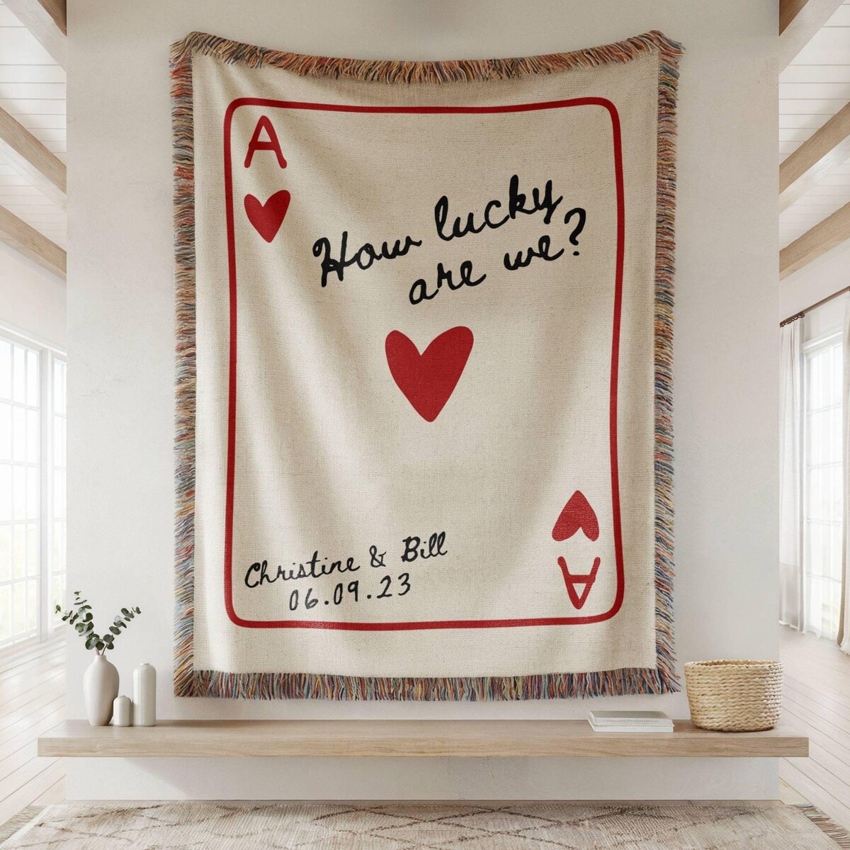 Personalized Wedding Throw Blanket - Etsy