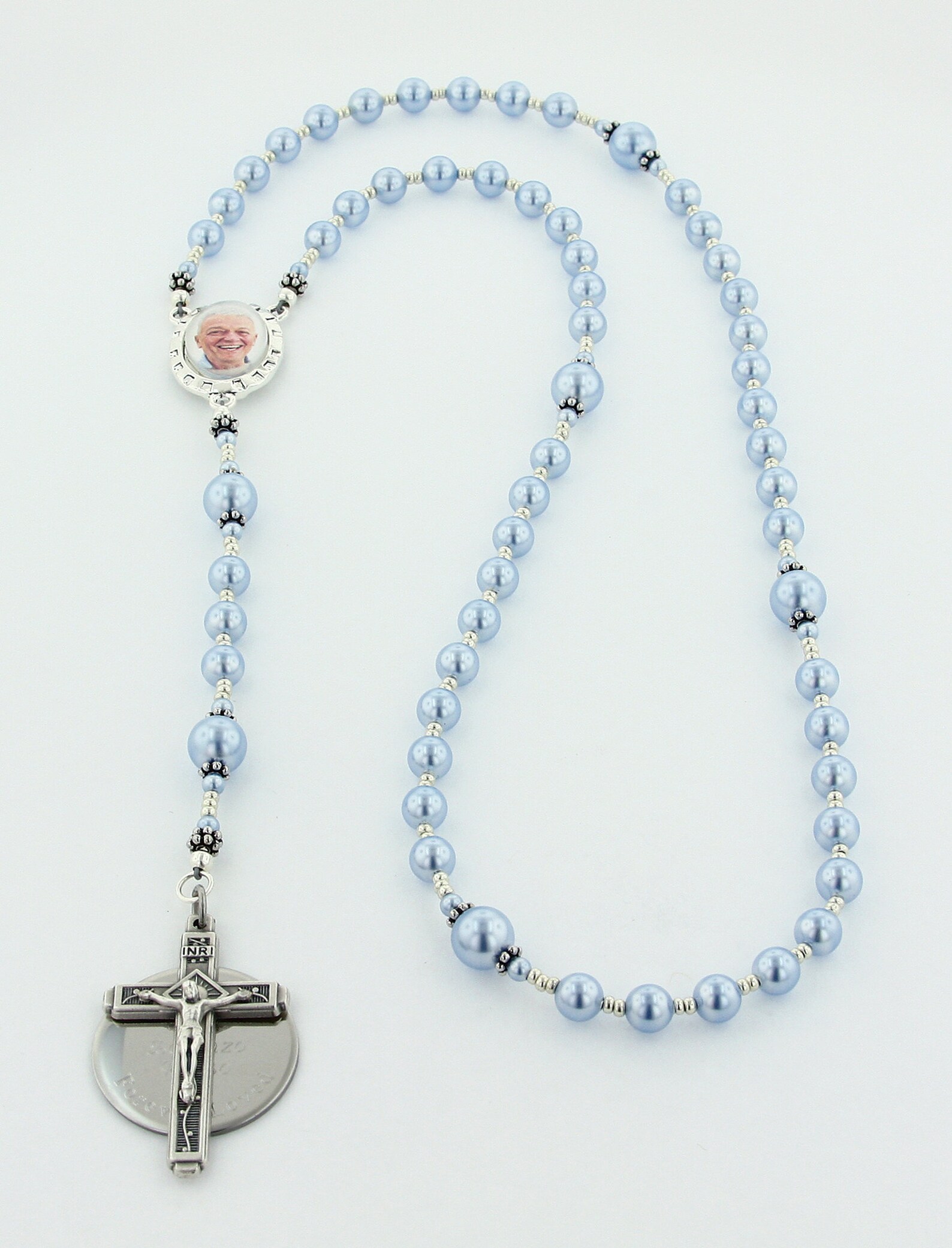 Memorial Rosary, Personalized Rosary, Photo Rosary, Memory Rosary