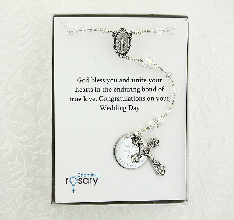 Wedding Rosary Bride Rosary Bridal Gift Bouquet Rosary - Etsy