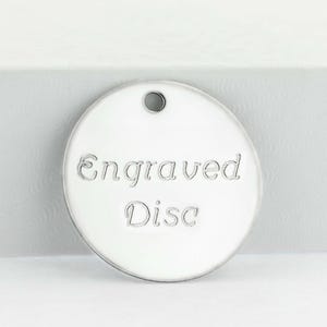 Add an Engraved Disc