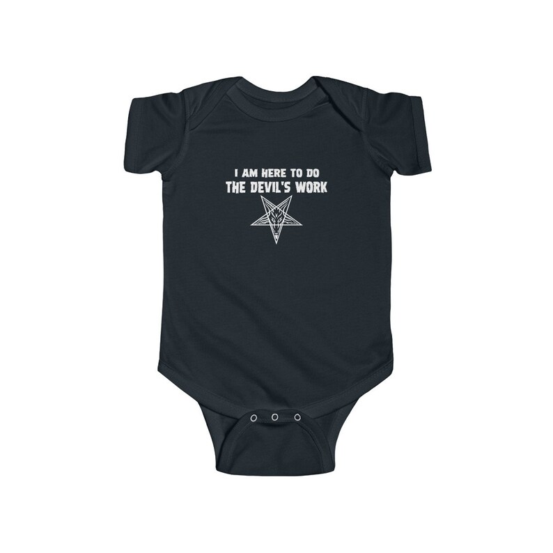 Devil/'s Work Infant Fine Jersey Bodysuit