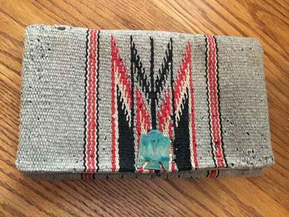Vintage Chimayo Purse Handbag Clutch by Ganscraft