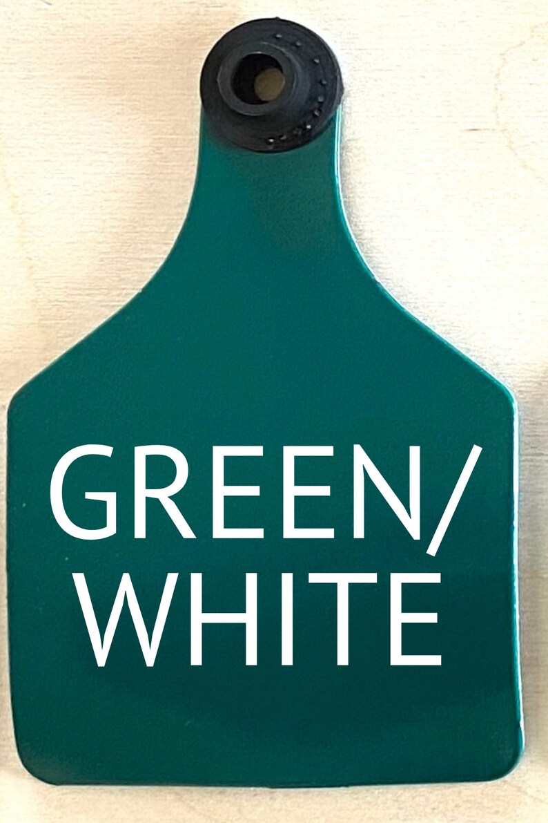 Custom Engraved Ritchey Large Cow Ear Tags Cattle Tags Ear Etsy