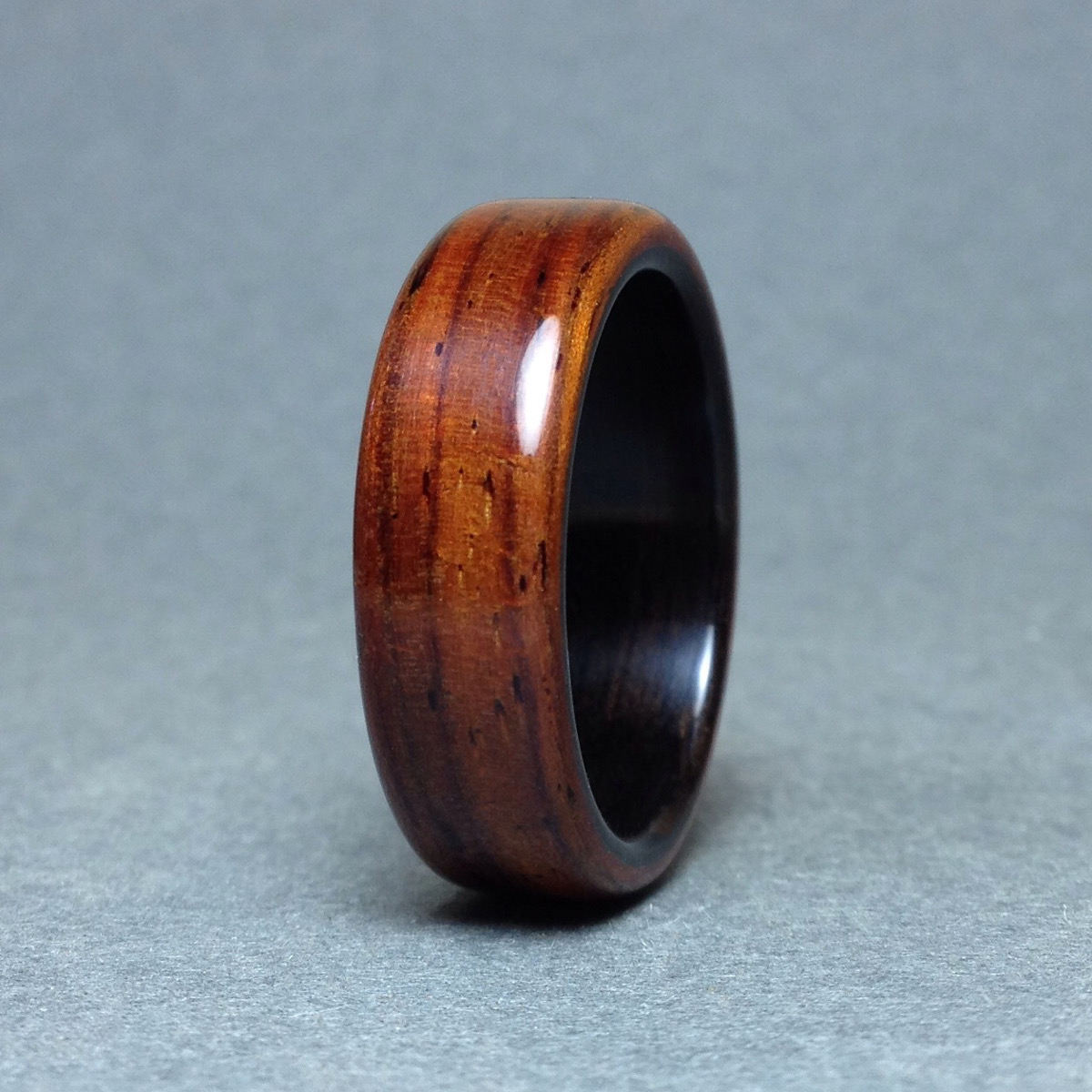 Handmade Cocobolo Wood RingMen’s Wooden RingWomen’s Ring Size 6-12 Handmade Cocobolo Wood RingMen’s Wooden RingWomen’s Ring Size 6-12