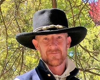 Jose Wallace Outlaw classic western movie character hat Civil War reenactment Old West cowboy hat Lil Grizz custom fit fur felt