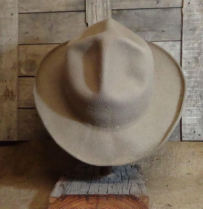 Mon Grizz short brimmed Montana Peak historic cowboy hat Etsy