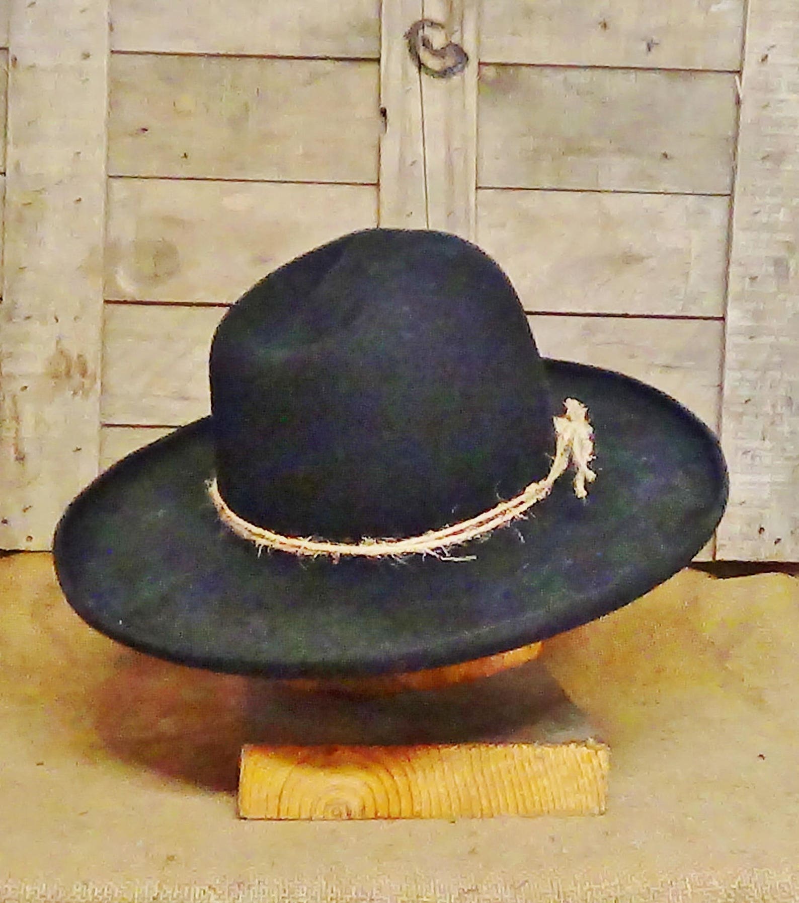 Mule-y Hat Unique Old Style Cowboy Hat Western Fur Felt | Etsy