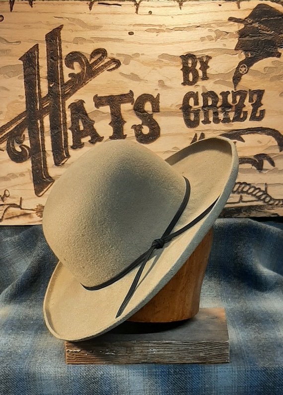 Sombrero de vaquero ranchero negro