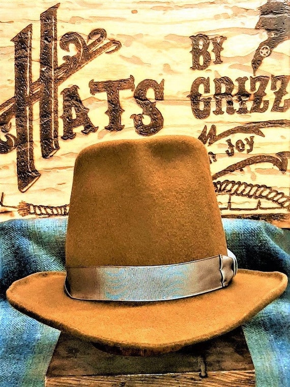 Oglesbee Fedora Hat, Fedora, Felt Hat, Detective Hat, Mobster Hat