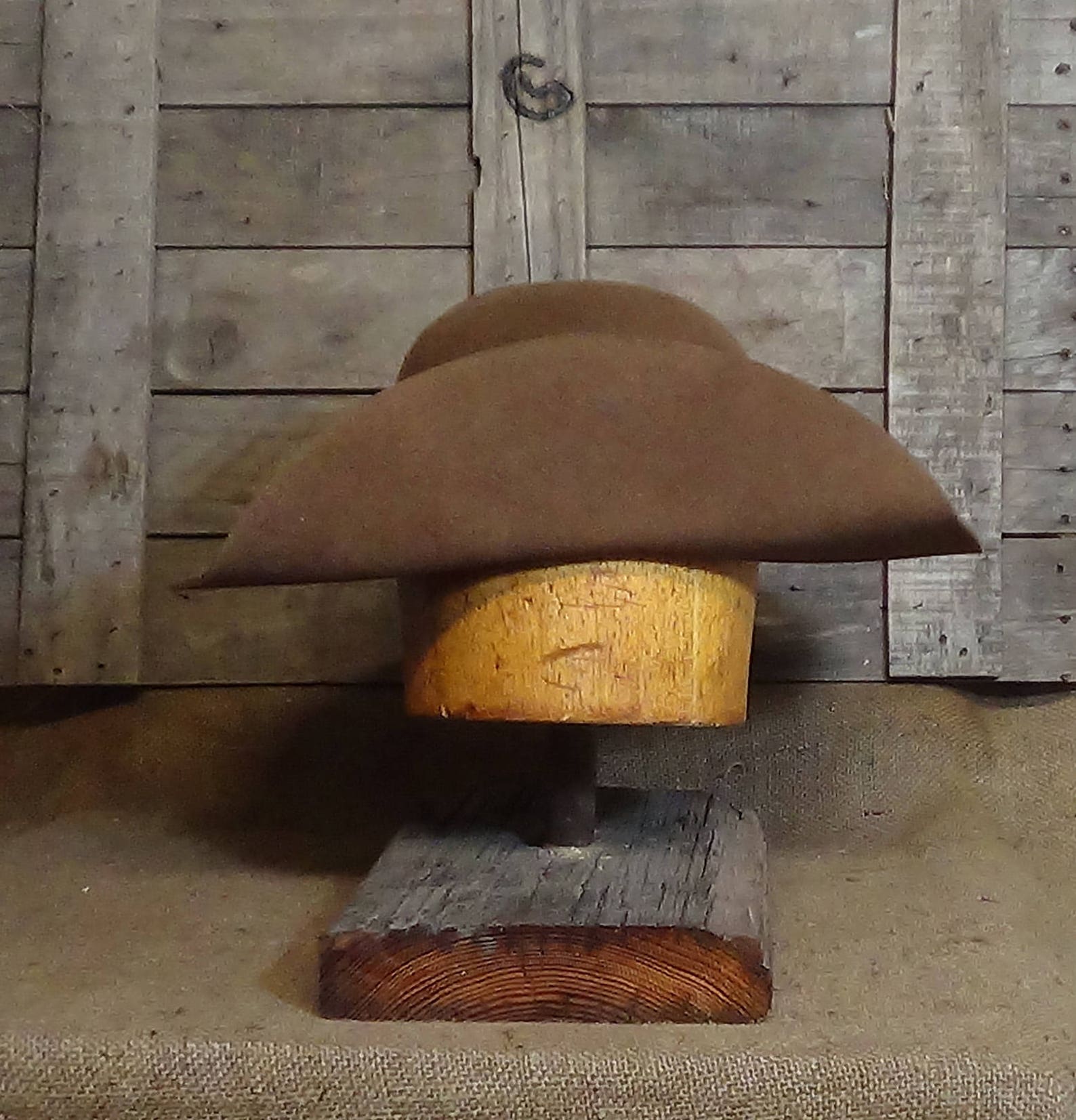 Long Hunter Hat Colonial Revolutionary War Reenactment Etsy